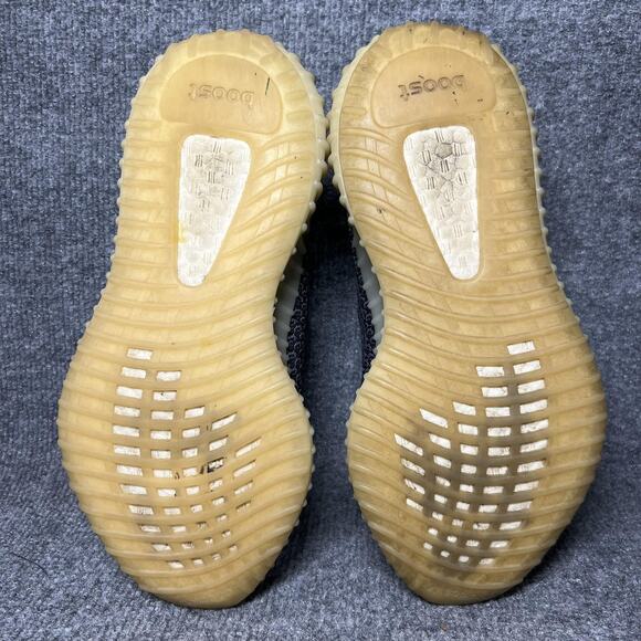 Adidas Yeezy Boost 350 V2 Shoes Sneakers Mens Size 7 Black Gray Carbon FZ5000 - Picture 7 of 9